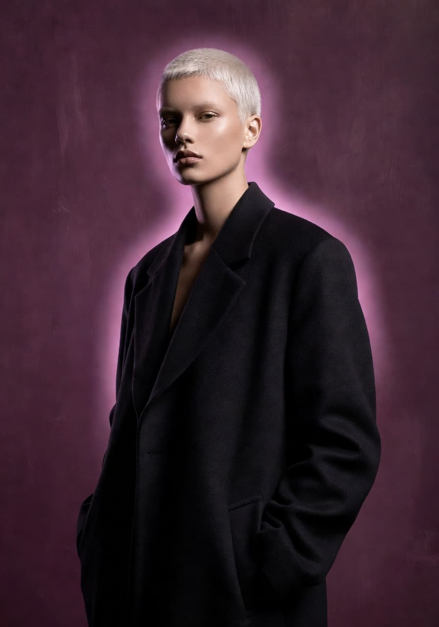 AI-generated editorial portrait from SelfAI AI Photo Studio